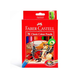 Faber Castell - Classic Color Pencil Set Multicolor Pack Of 36